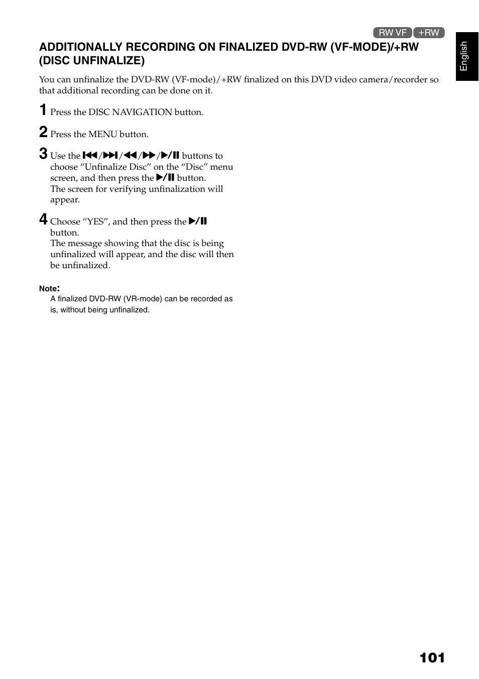 Hitachi DZ-GX5020A User Manual | Page 101 / 158