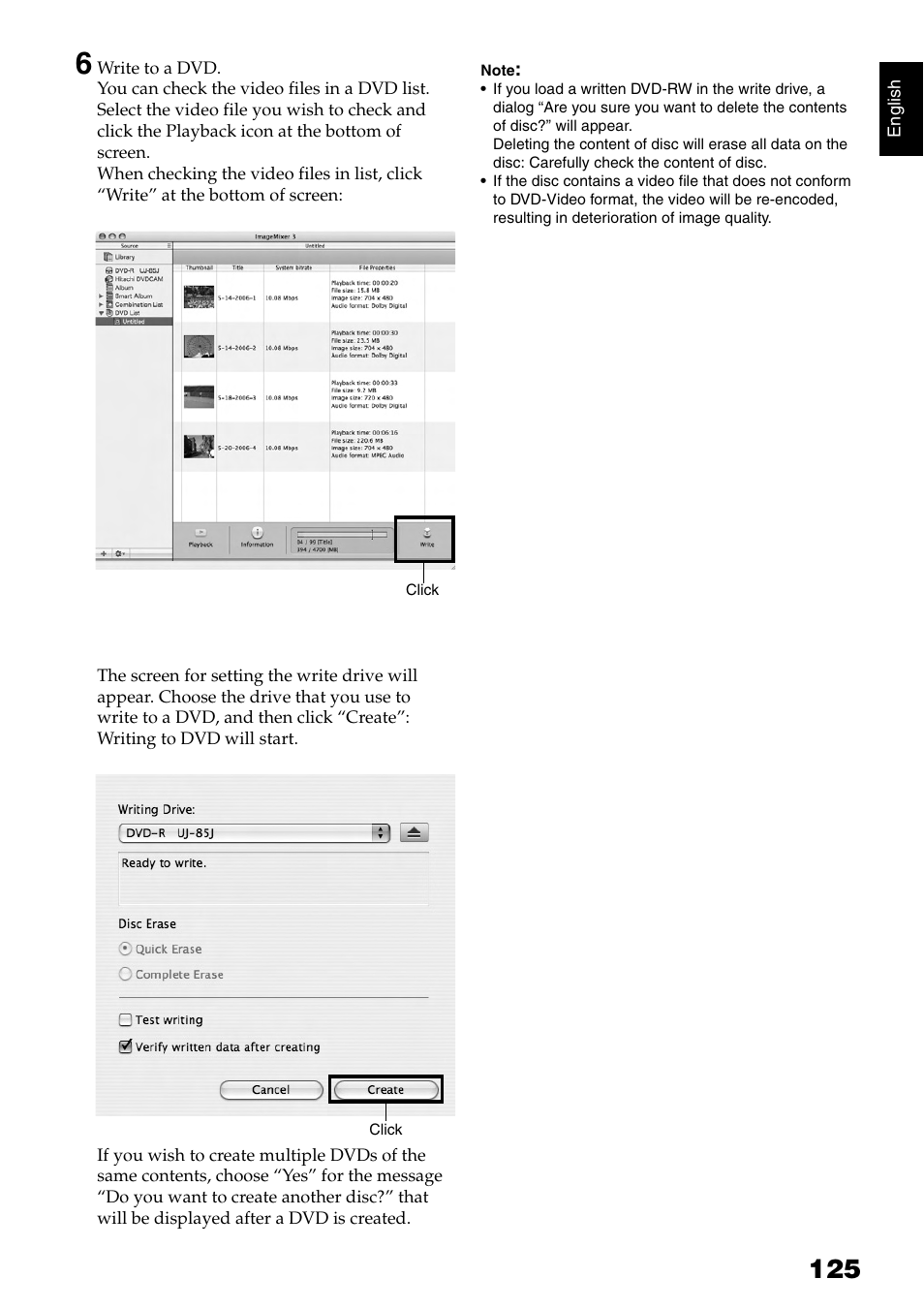 Hitachi DZ-GX5020A User Manual | Page 125 / 158