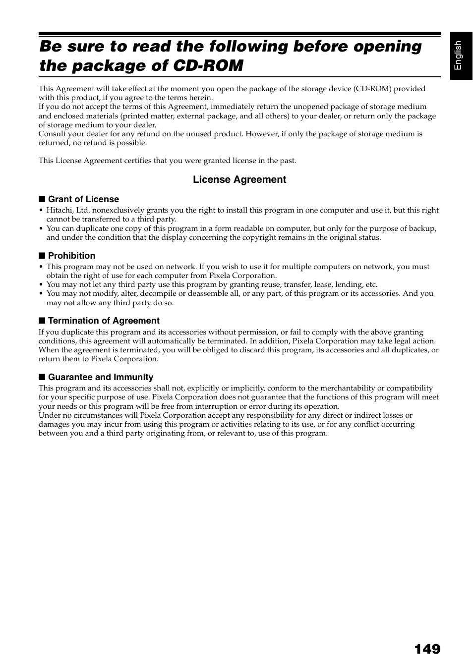 Hitachi DZ-GX5020A User Manual | Page 149 / 158