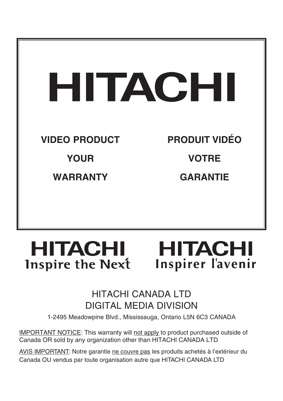 Hitachi DZ-GX5020A User Manual | Page 155 / 158