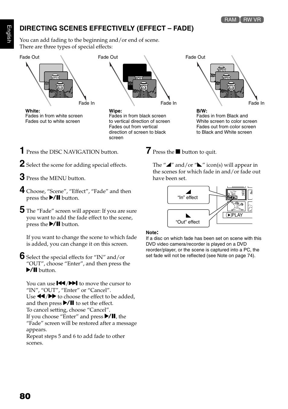 Hitachi DZ-GX5020A User Manual | Page 80 / 158