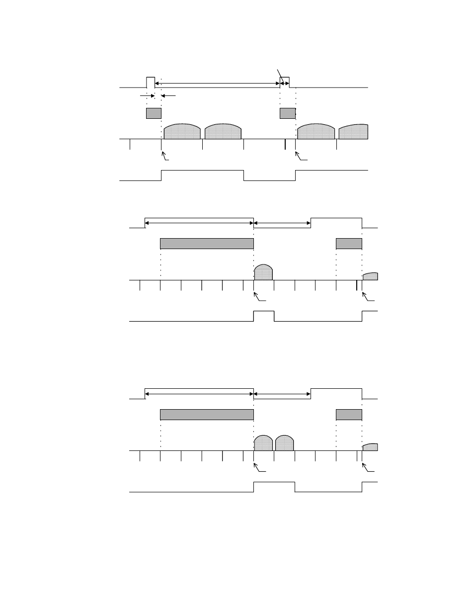 B) mode: mode1, ccd mode: frm, C) mode: mode2, ccd mode: fld, D) mode: mode2, ccd mode: frm | Hitachi HV-D30 User Manual | Page 41 / 65