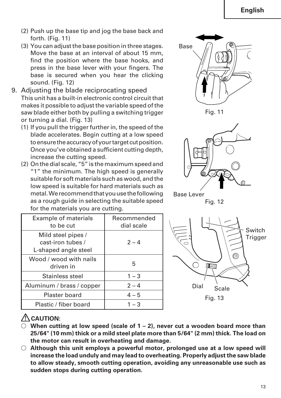 Hitachi CR 13VA User Manual | Page 13 / 60