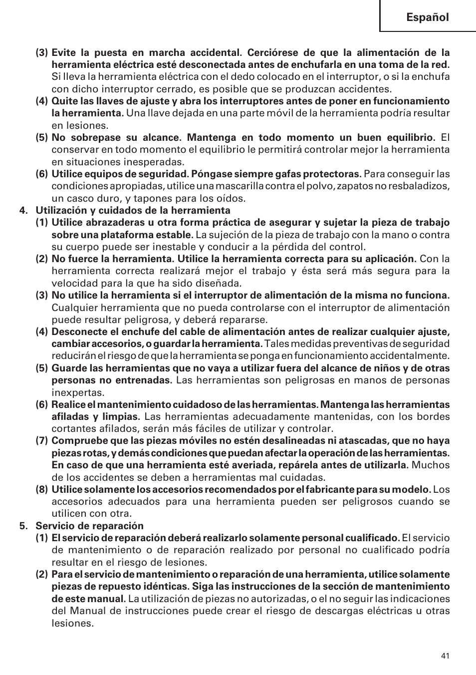 Hitachi CR 13VA User Manual | Page 41 / 60