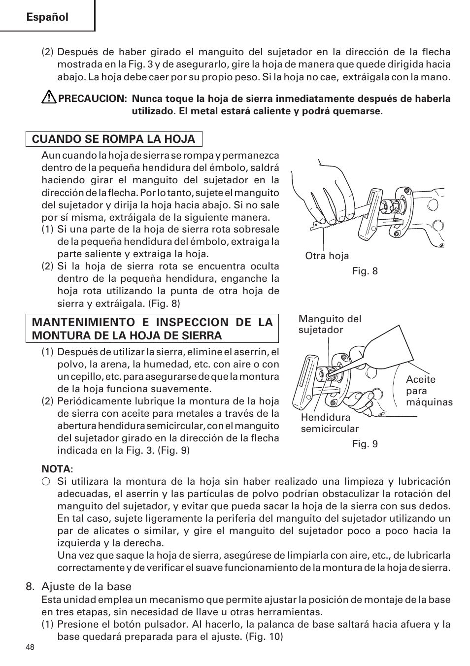 Hitachi CR 13VA User Manual | Page 48 / 60