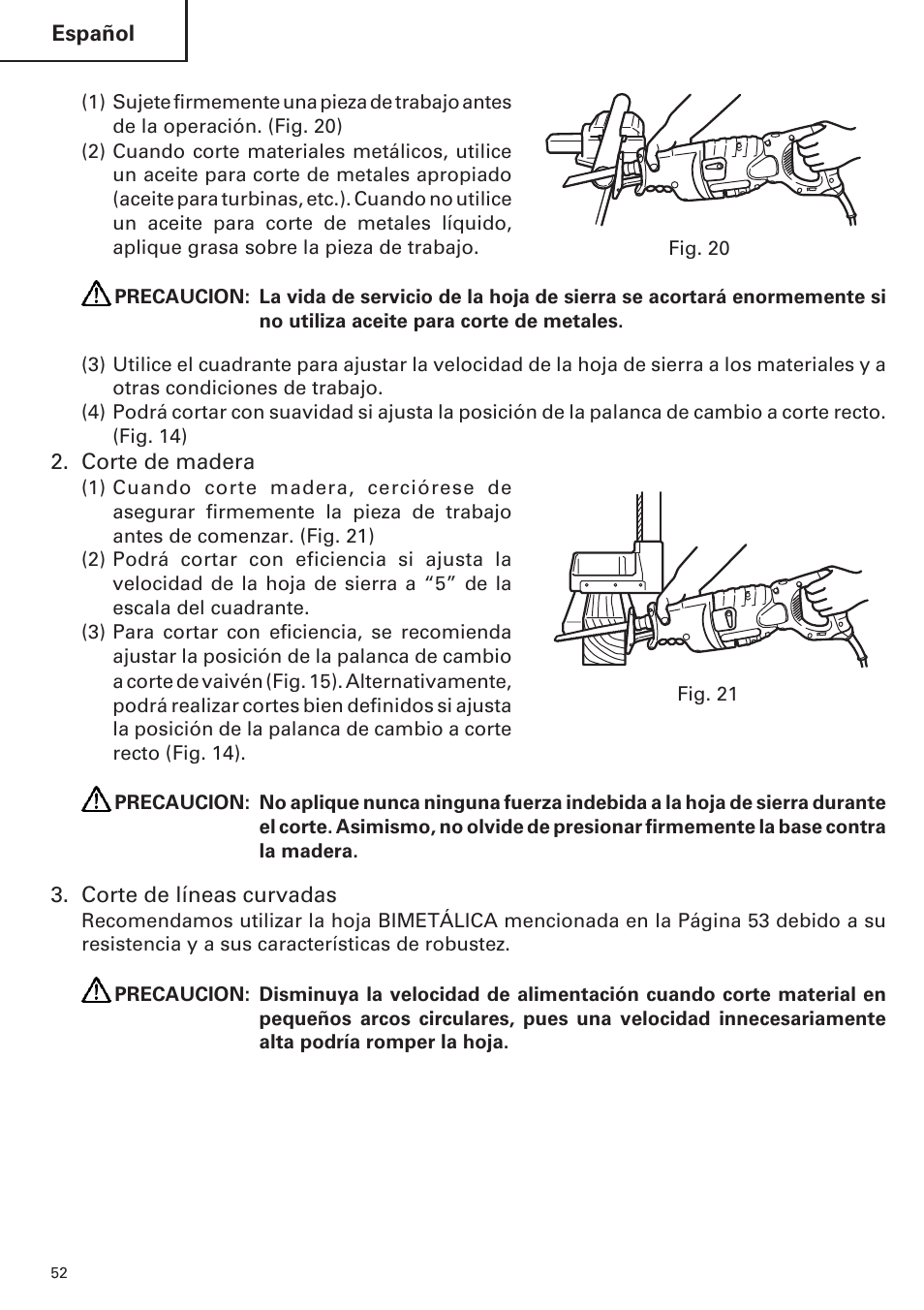 Hitachi CR 13VA User Manual | Page 52 / 60