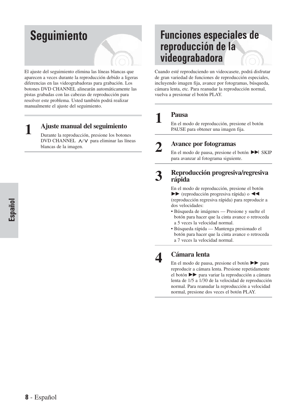 Seguimiento | Hitachi DVRF7U User Manual | Page 112 / 120
