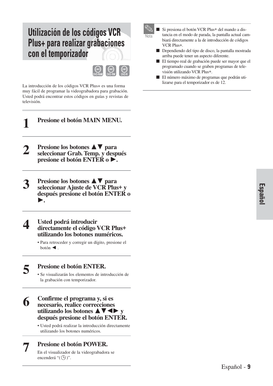 Hitachi DVRF7U User Manual | Page 113 / 120