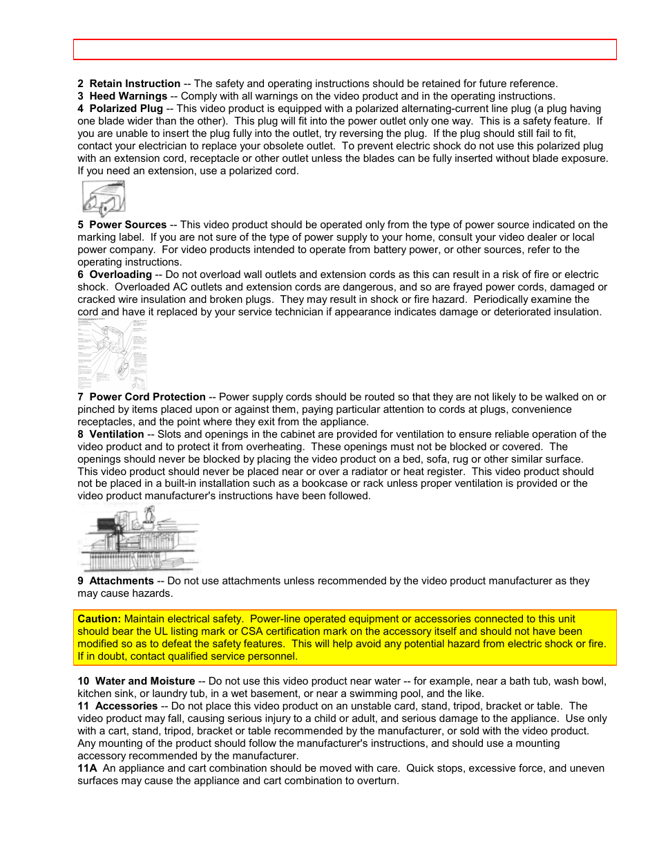 Hitachi VM7500LA User Manual | Page 6 / 59