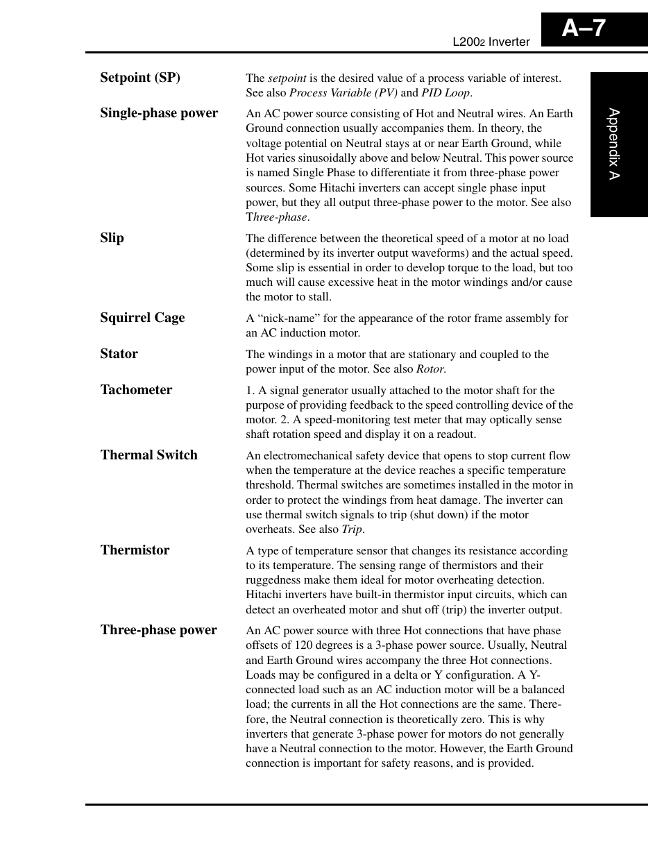 Hitachi L2002 User Manual | Page 235 / 304
