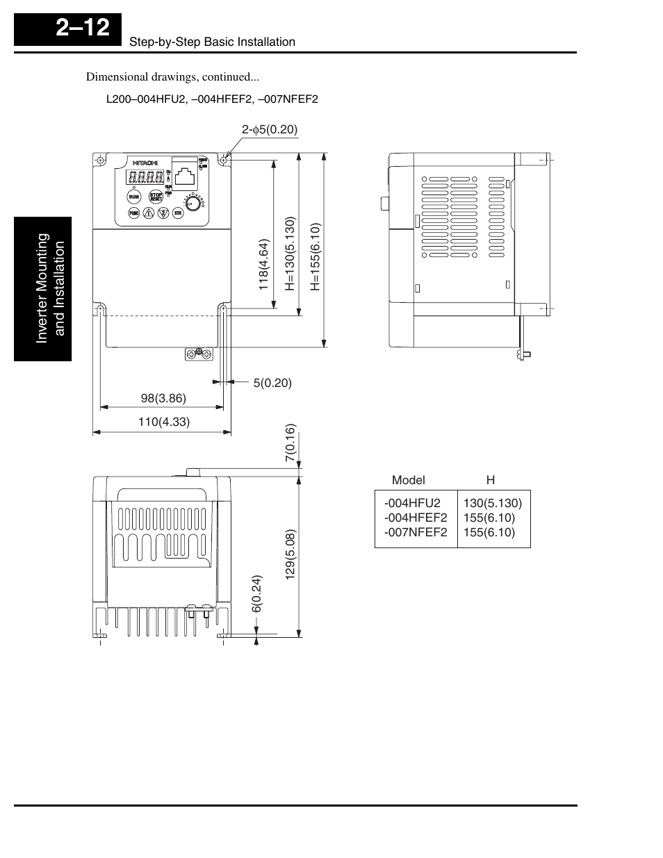 Hitachi L2002 User Manual | Page 58 / 304