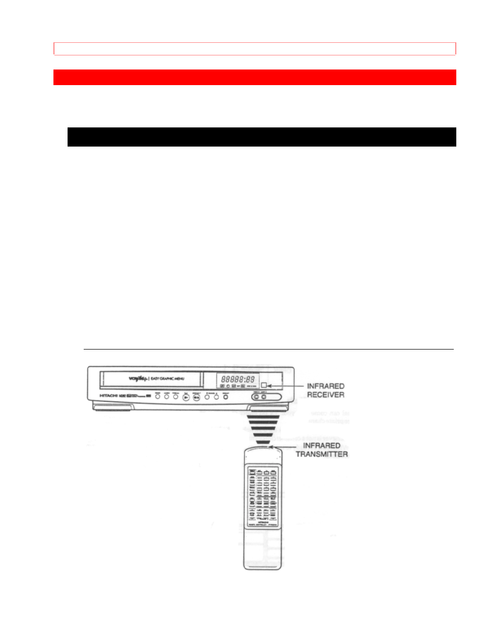 Getting started (controls), Quick tour of the controls | Hitachi VT-M282A User Manual | Page 17 / 59