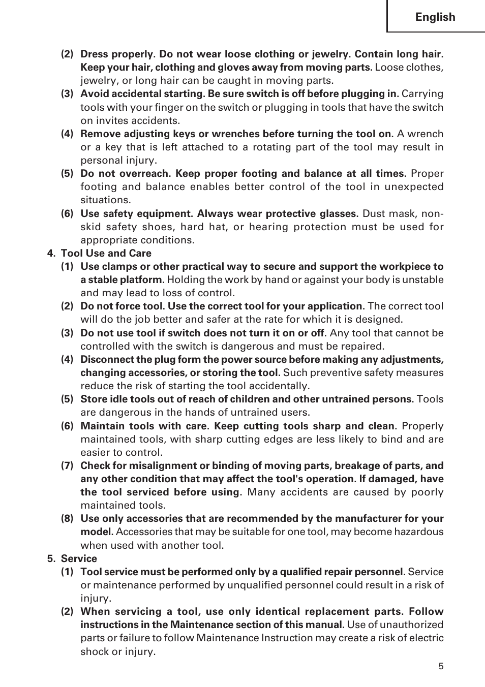 Hitachi DH 30PC User Manual | Page 5 / 76
