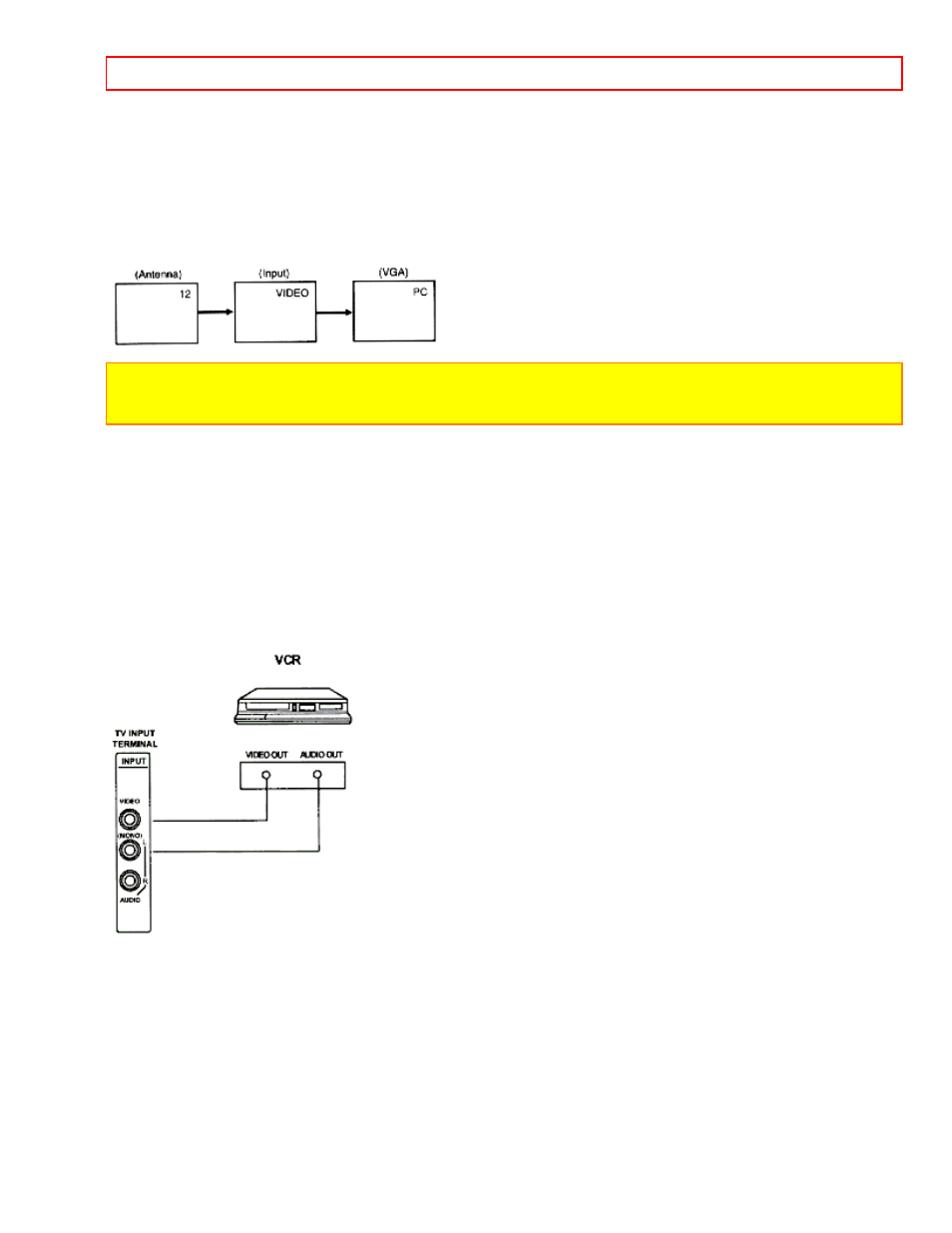 Connecting external video sources - 13 | Hitachi 27MM20B User Manual | Page 13 / 17