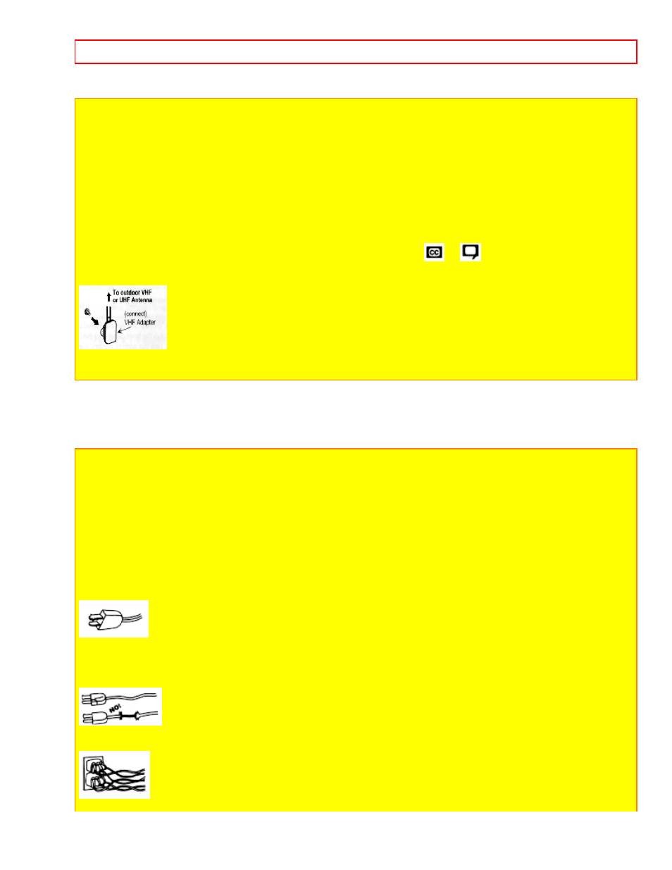 Important safeguards, Important - 2 | Hitachi 27MM20B User Manual | Page 2 / 17
