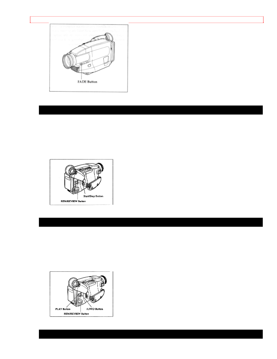 Using instant review using quick edit using macro | Hitachi VM-H57A User Manual | Page 46 / 63
