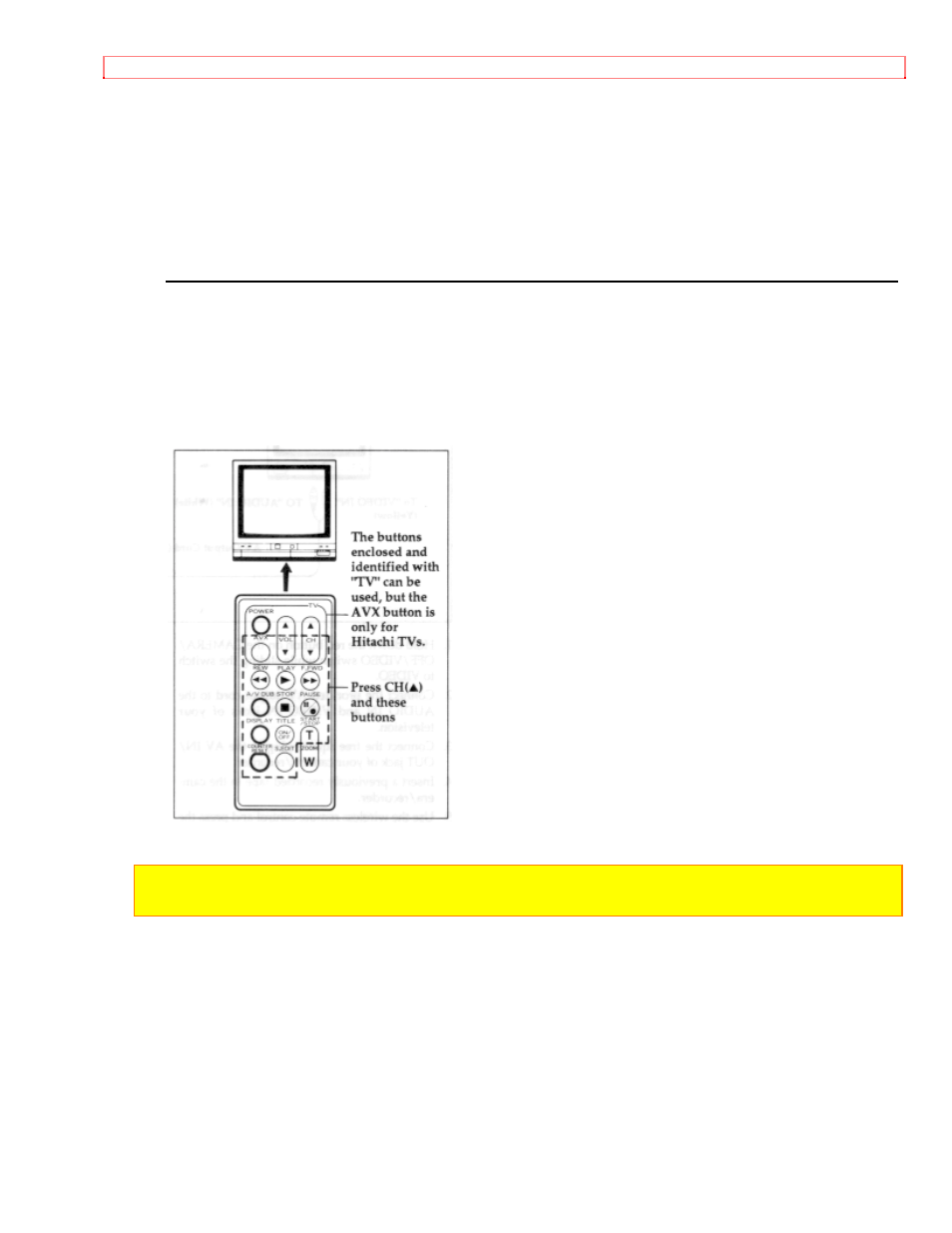 Controlling the tv | Hitachi VM-H57A User Manual | Page 53 / 63