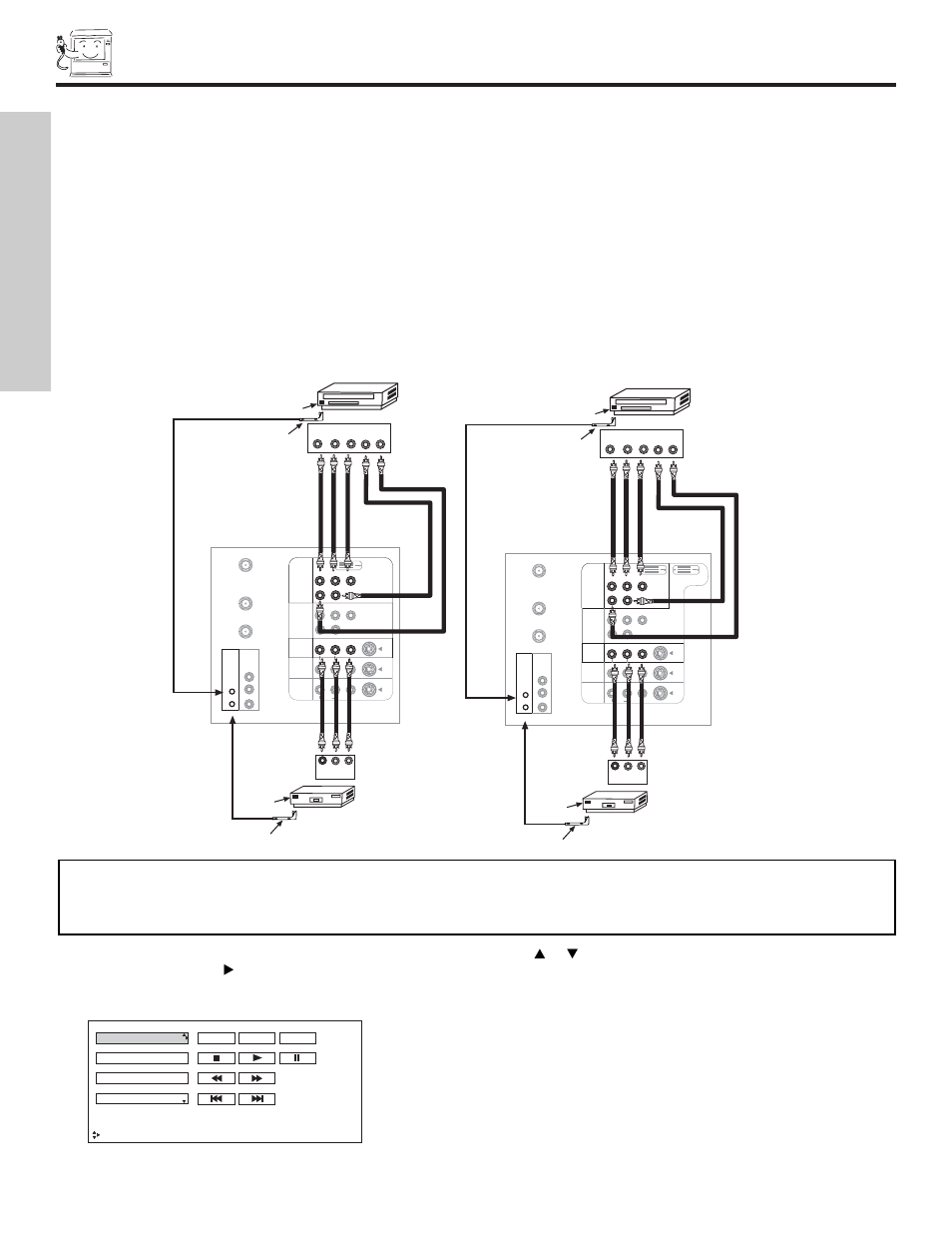 Connecting av network, First time use | Hitachi 57X500 User Manual | Page 20 / 80