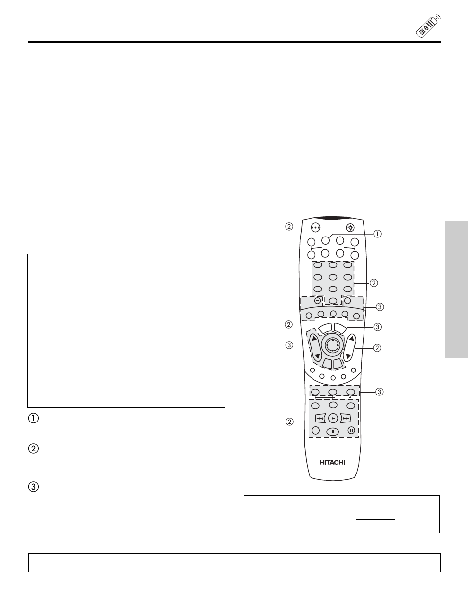 Using the remote to control vcr functions, The remote control, My vcr code is | Hitachi 57X500 User Manual | Page 37 / 80