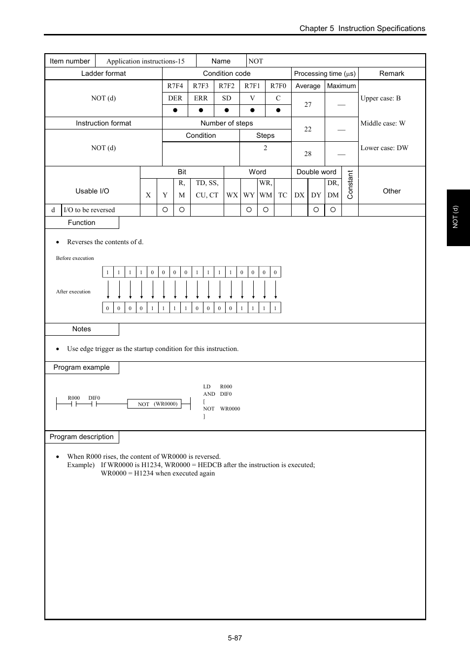 Hitachi NJI-350B User Manual | Page 137 / 319