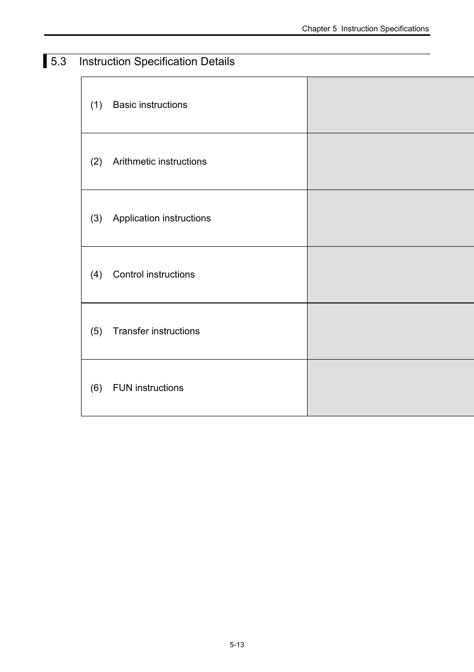 3 instruction specification details | Hitachi NJI-350B User Manual | Page 63 / 319