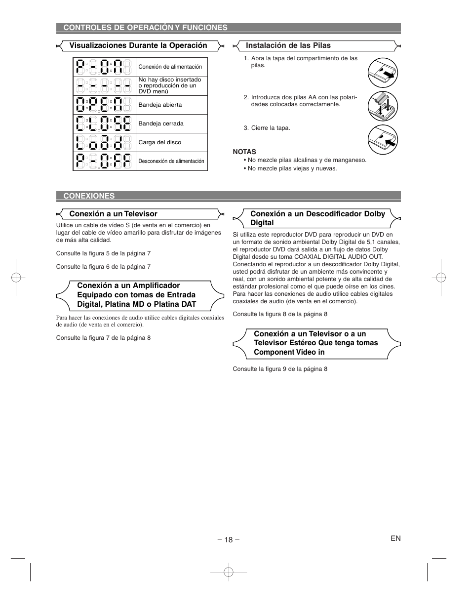 Hitachi DV-P733U User Manual | Page 18 / 20