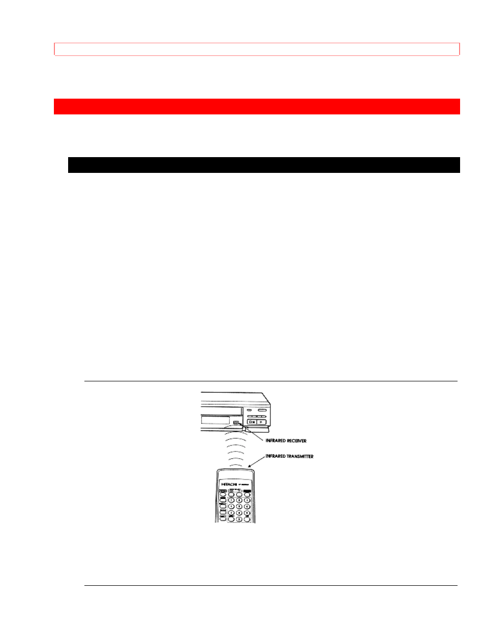 Getting started (controls), Quick tour of the controls, Remote control buttons | Hitachi VT-F380A User Manual | Page 18 / 50