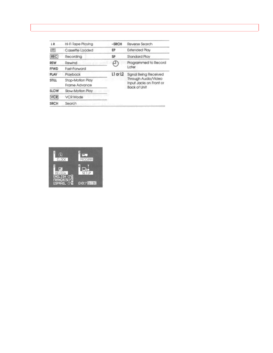 Meet your on-screen guide | Hitachi VT-F380A User Manual | Page 21 / 50