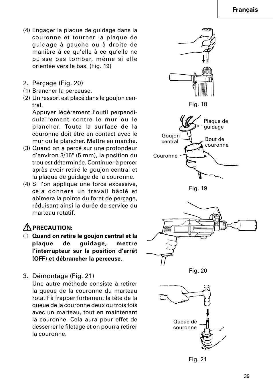 Hitachi DH 24PC User Manual | Page 39 / 72