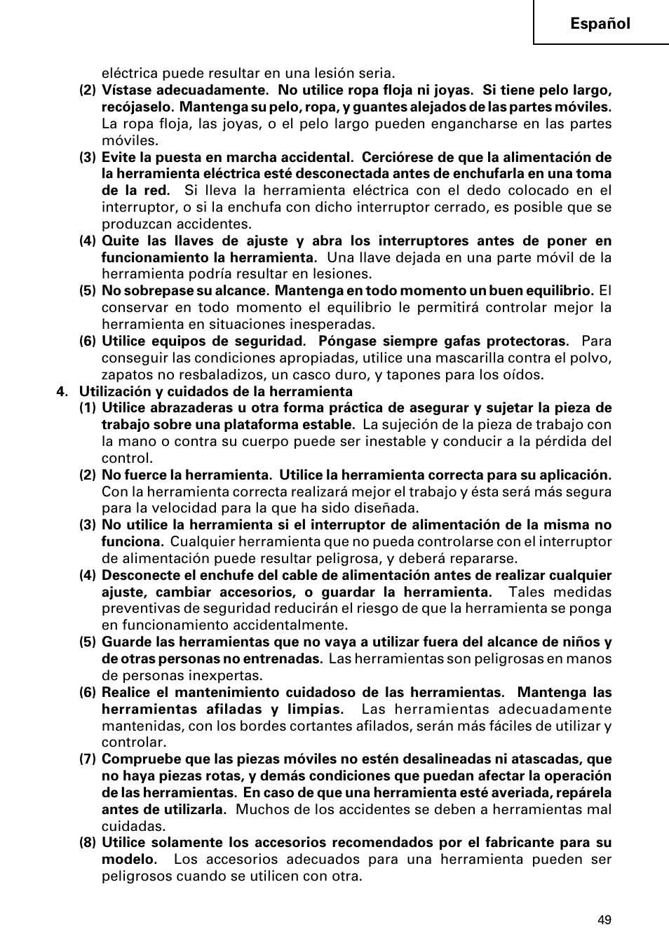 Hitachi DH 24PC User Manual | Page 49 / 72