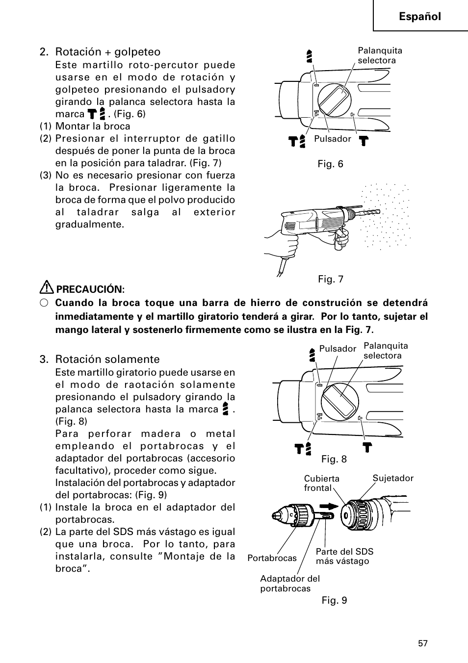 Hitachi DH 24PC User Manual | Page 57 / 72