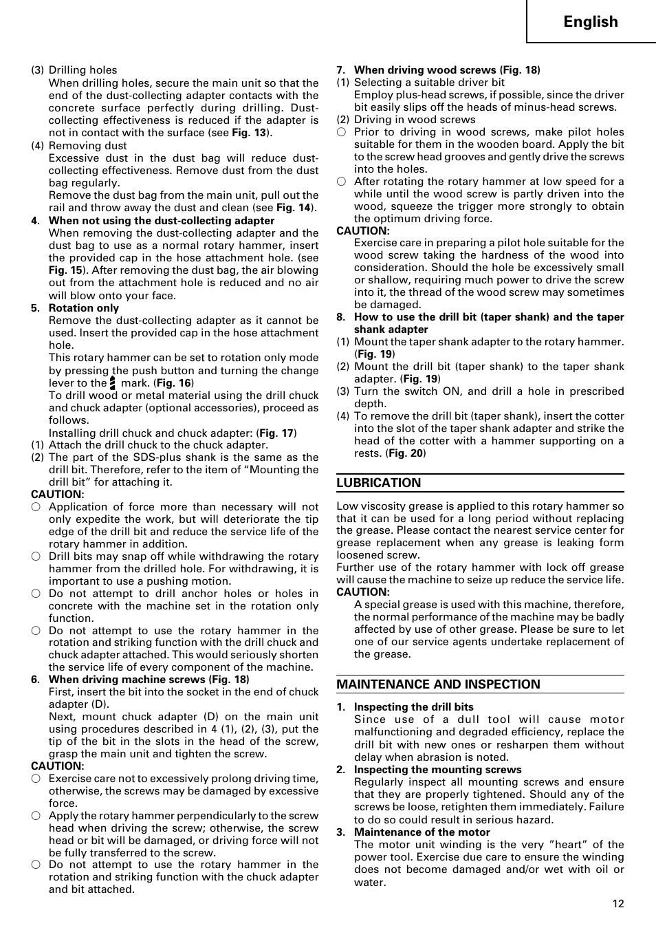 English | Hitachi dh24pd3 User Manual | Page 13 / 82