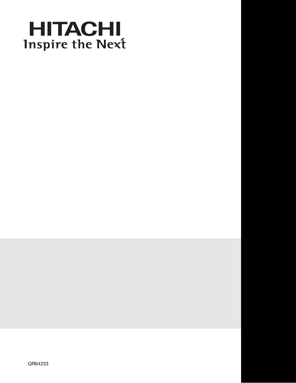 Hitachi 51F710G User Manual | Page 72 / 72