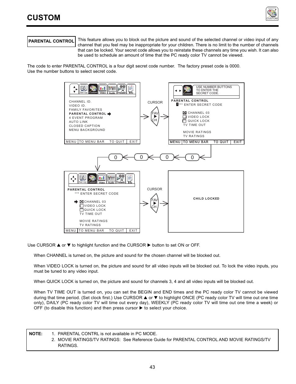 Custom | Hitachi 36SDX01S User Manual | Page 43 / 80