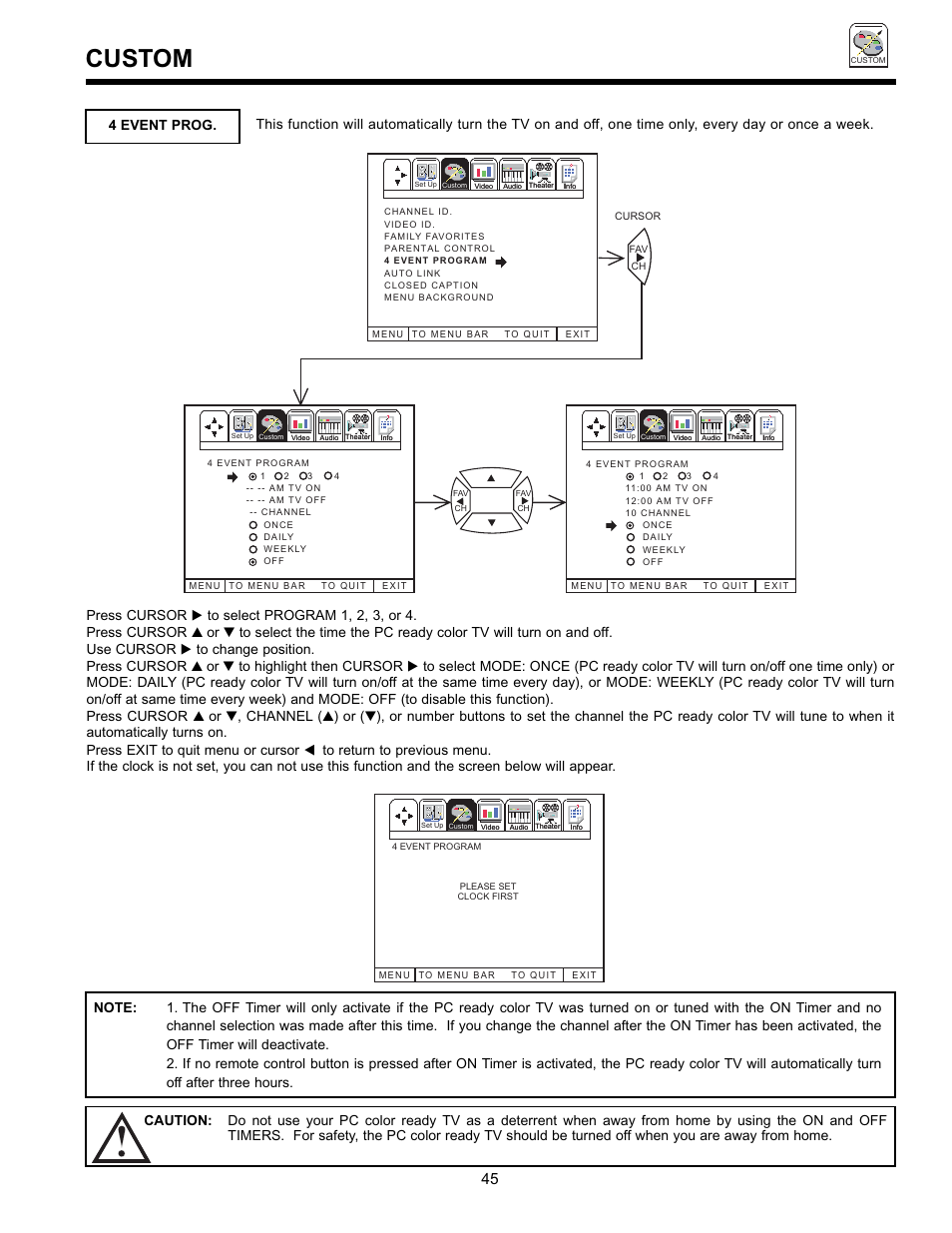 Custom | Hitachi 36SDX01S User Manual | Page 45 / 80