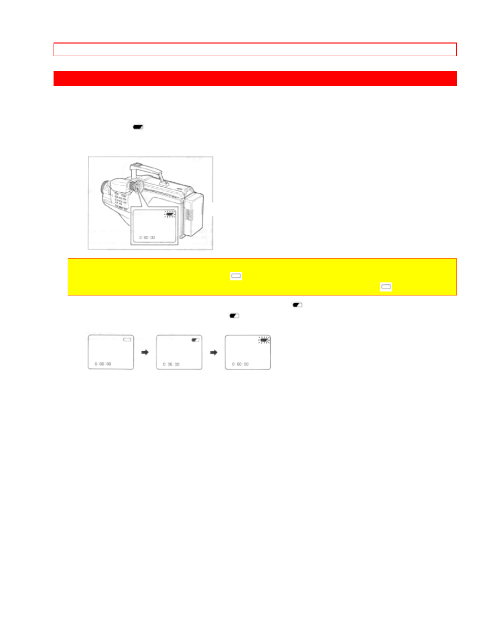 Checking the battery | Hitachi VM-1600A User Manual | Page 19 / 93