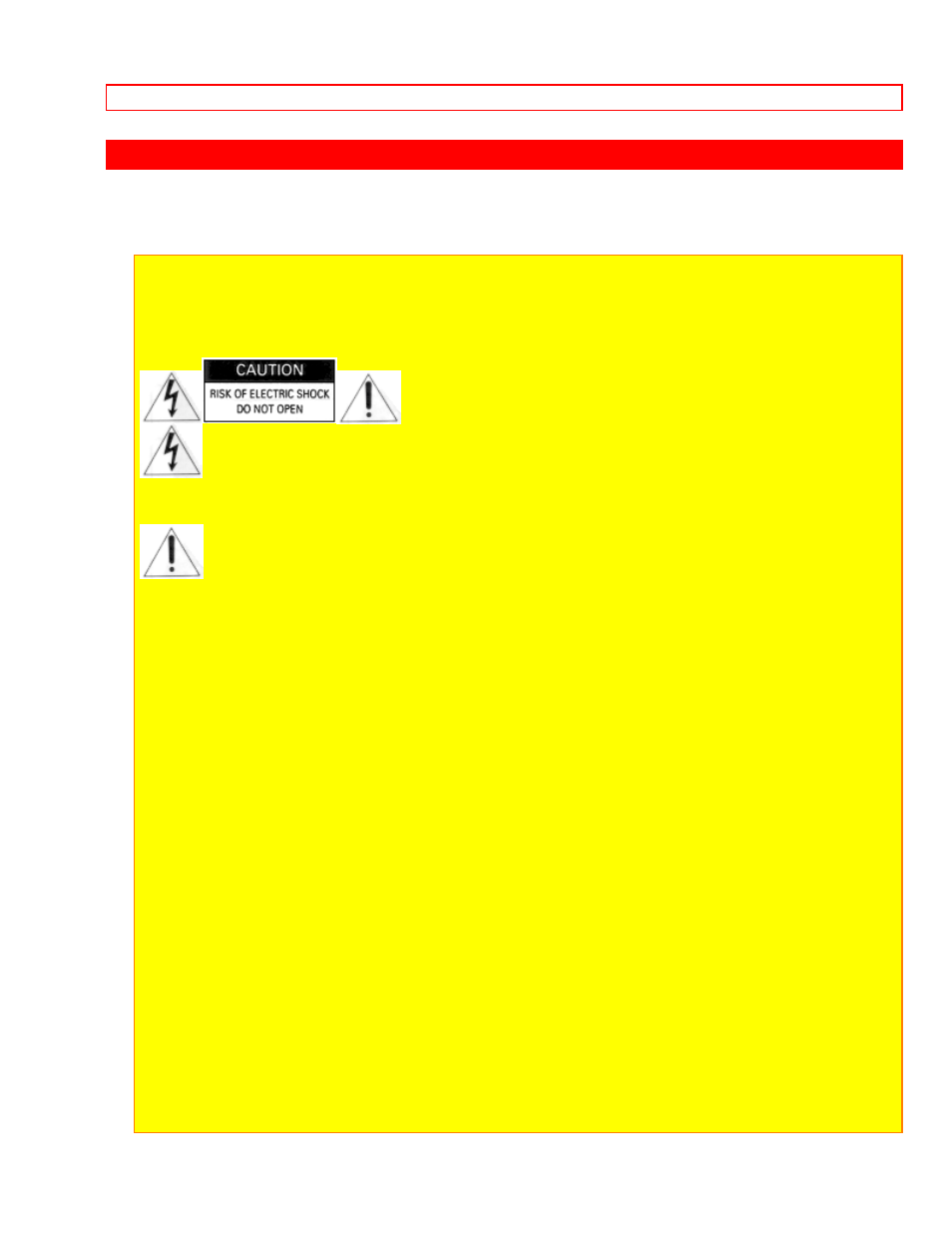 Warnings | Hitachi VM-1600A User Manual | Page 4 / 93