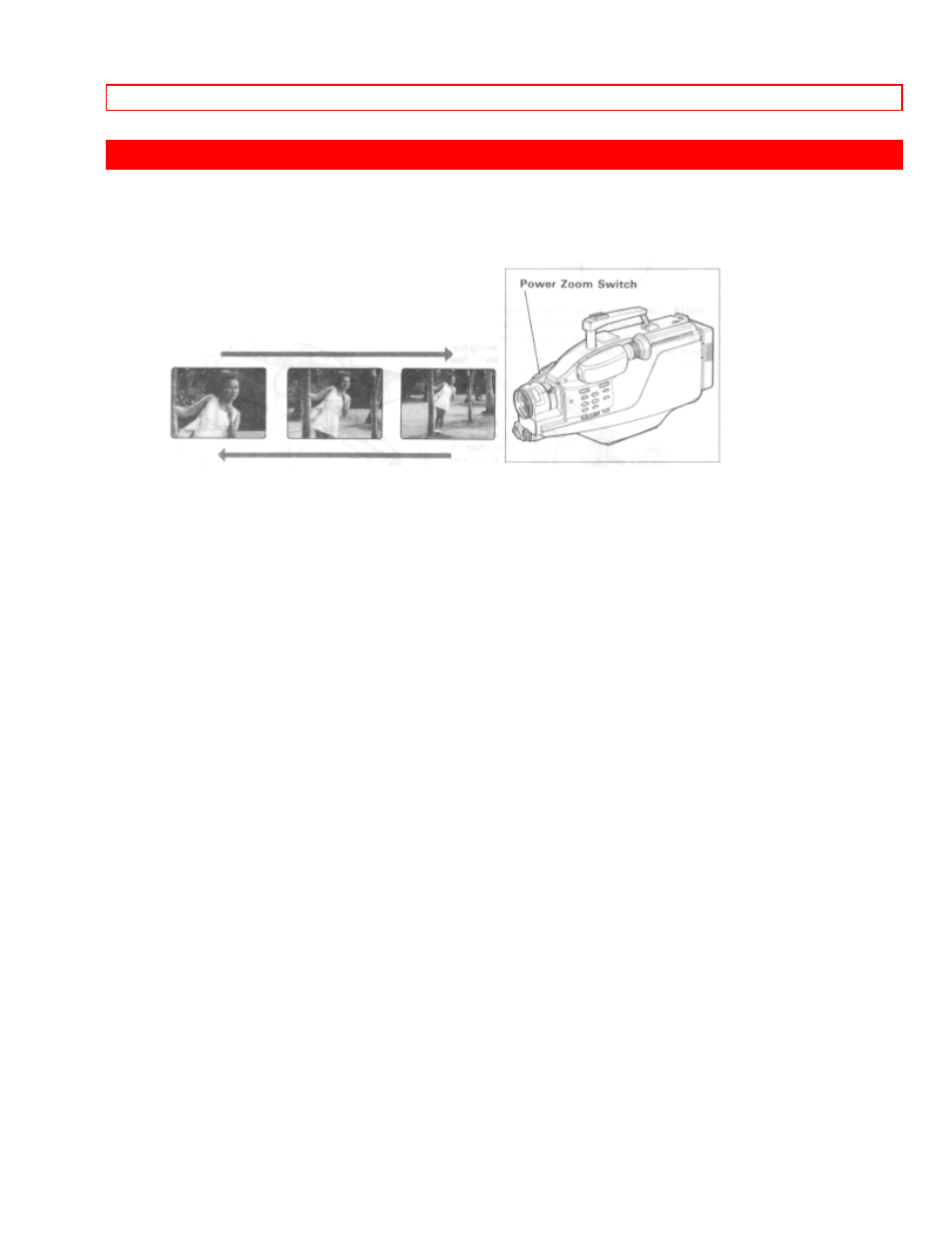 Power zoom | Hitachi VM-1600A User Manual | Page 42 / 93