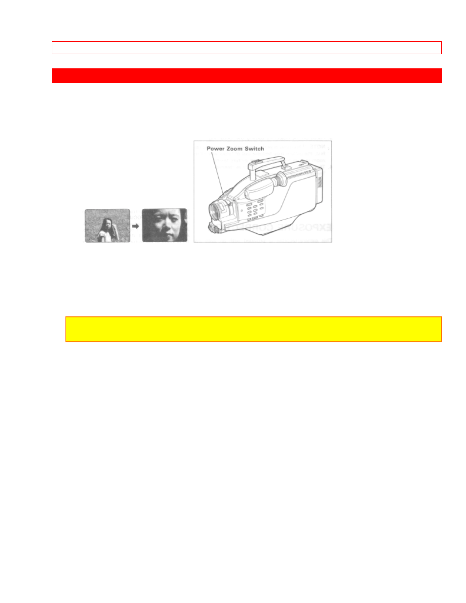 Digital zoom (only form vm-2600a) | Hitachi VM-1600A User Manual | Page 43 / 93