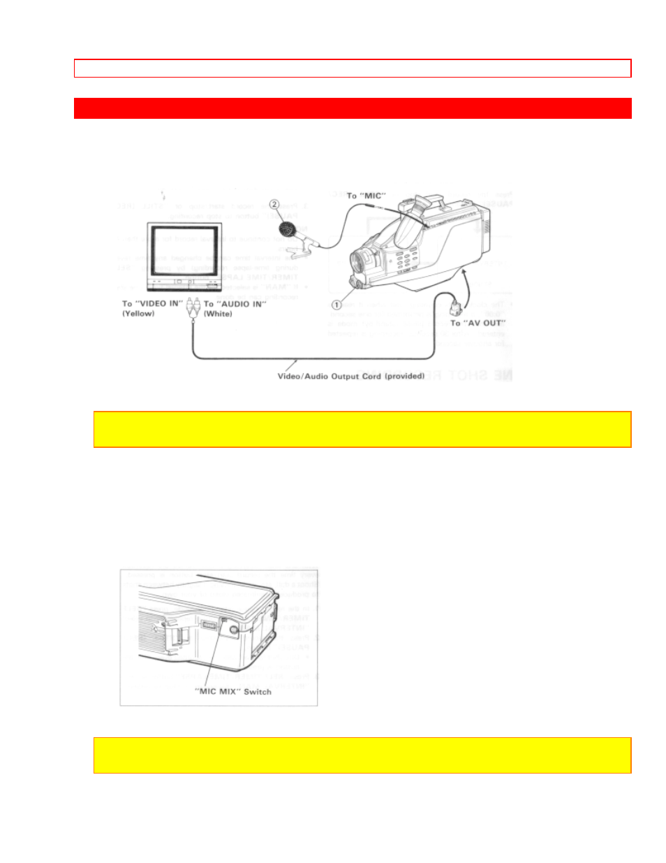 Microphone mixing | Hitachi VM-1600A User Manual | Page 60 / 93