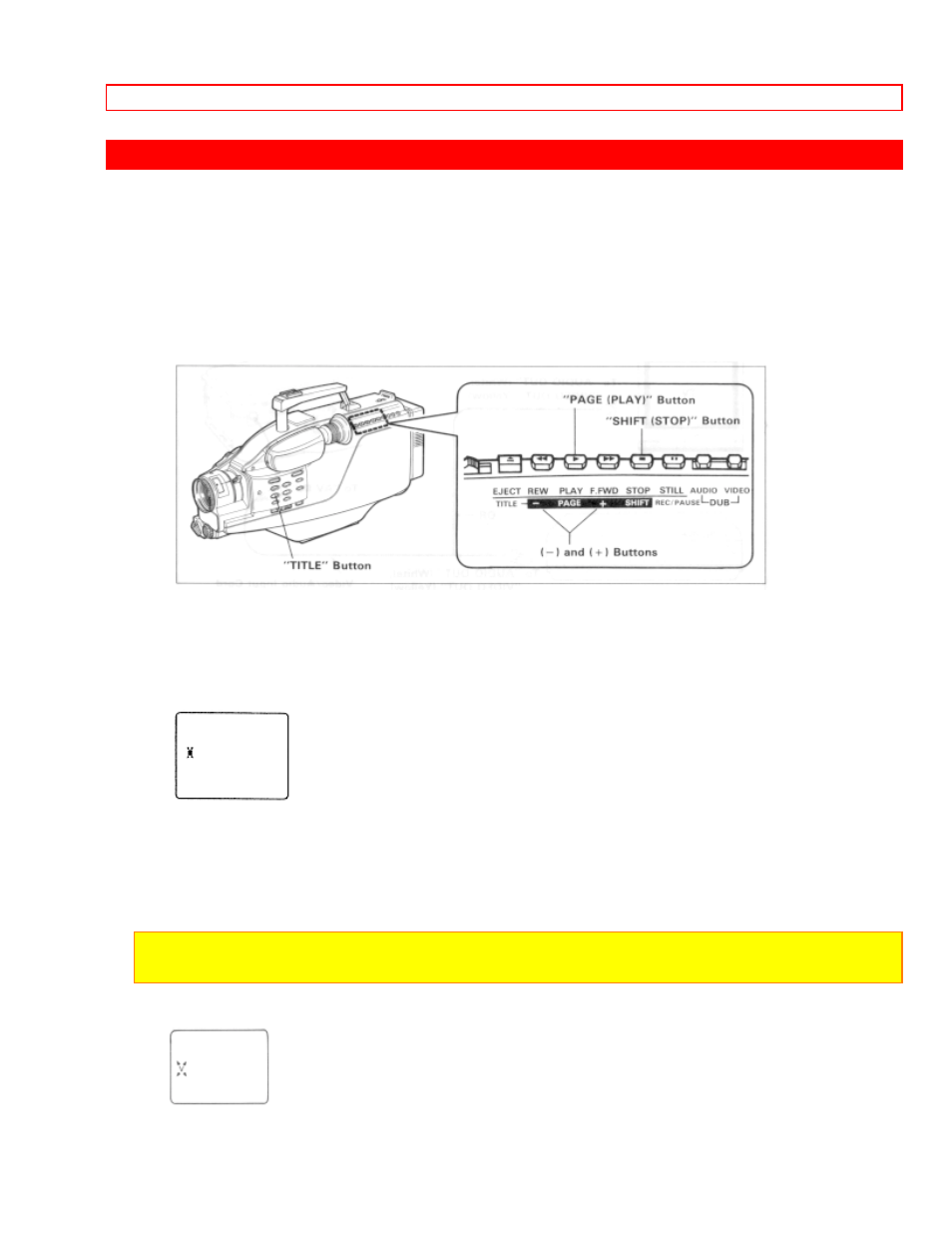 Title recording | Hitachi VM-1600A User Manual | Page 63 / 93
