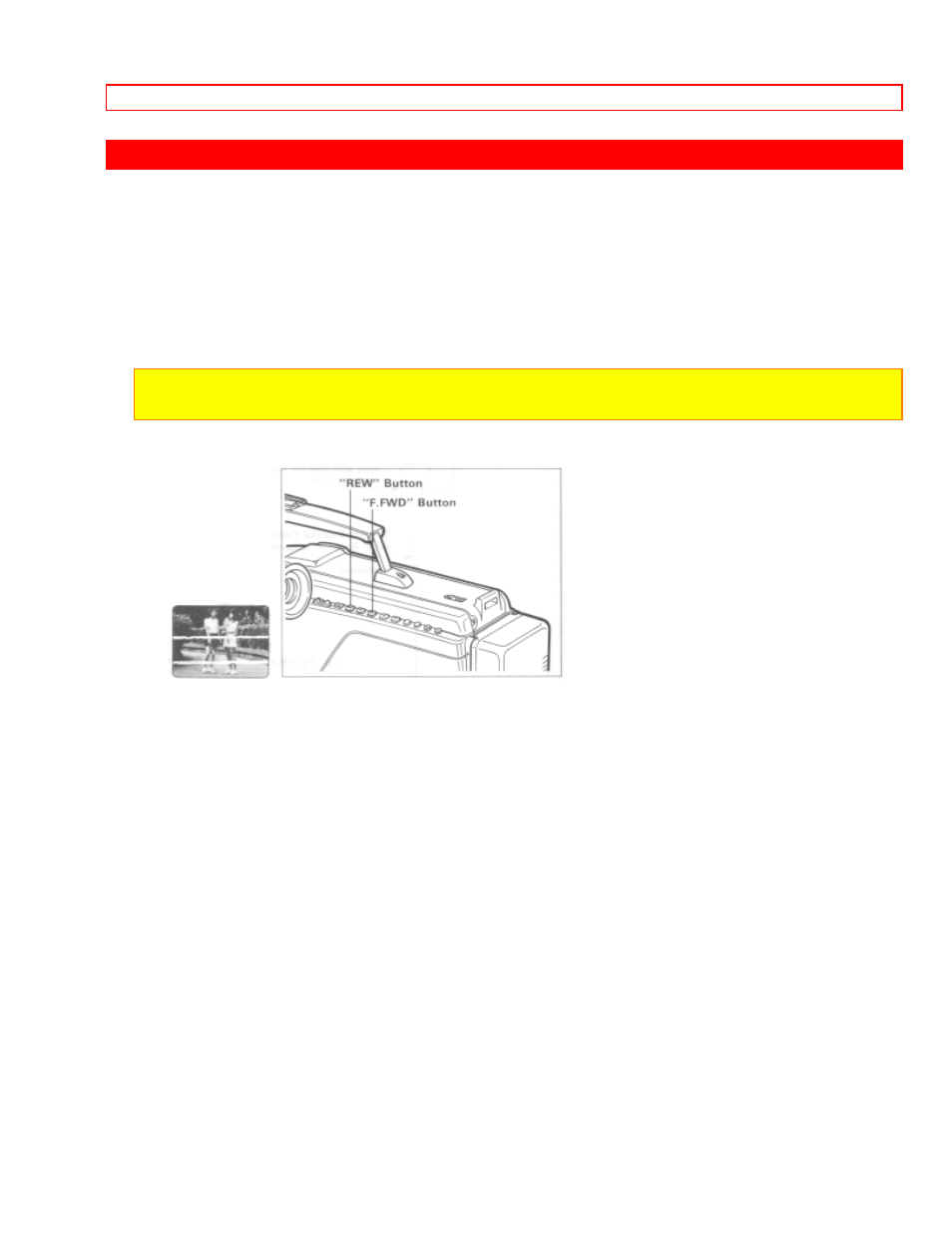 Forward and reverse search | Hitachi VM-1600A User Manual | Page 74 / 93