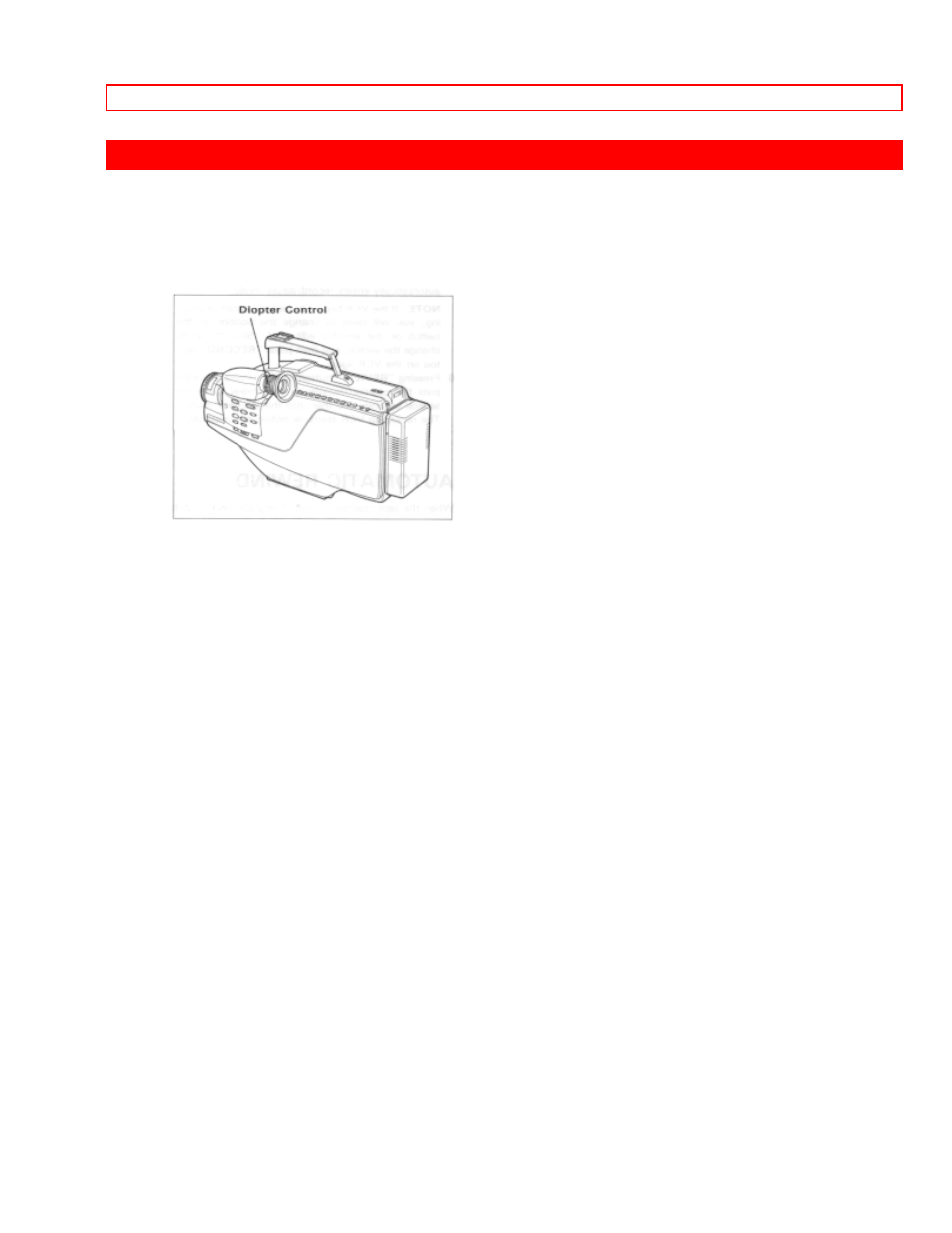 Eyepiece adjustment | Hitachi VM-1600A User Manual | Page 82 / 93