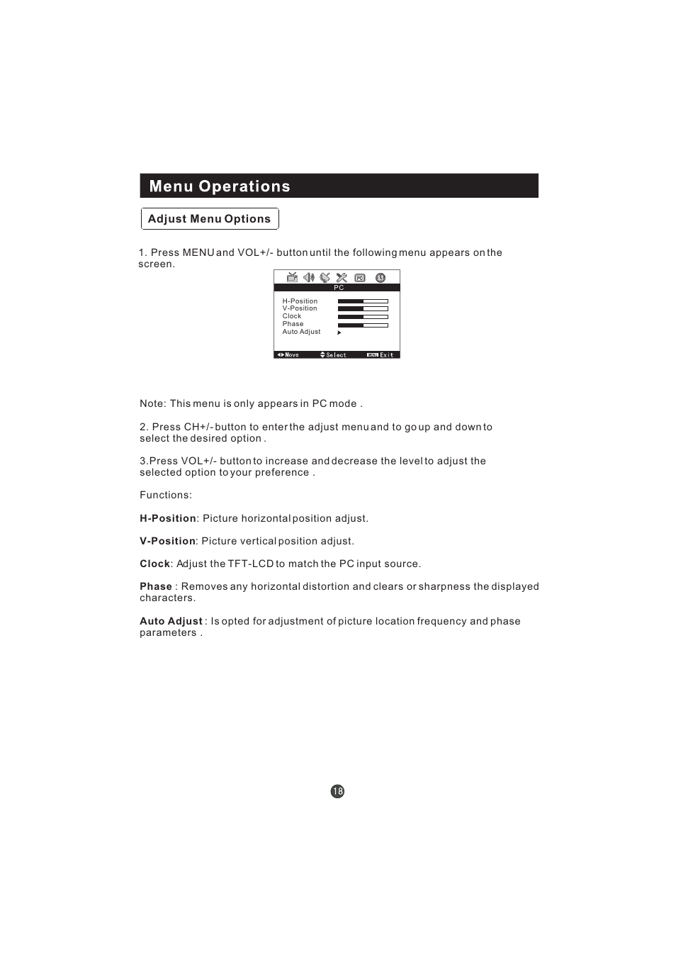 Hitachi L19T3W User Manual | Page 22 / 28