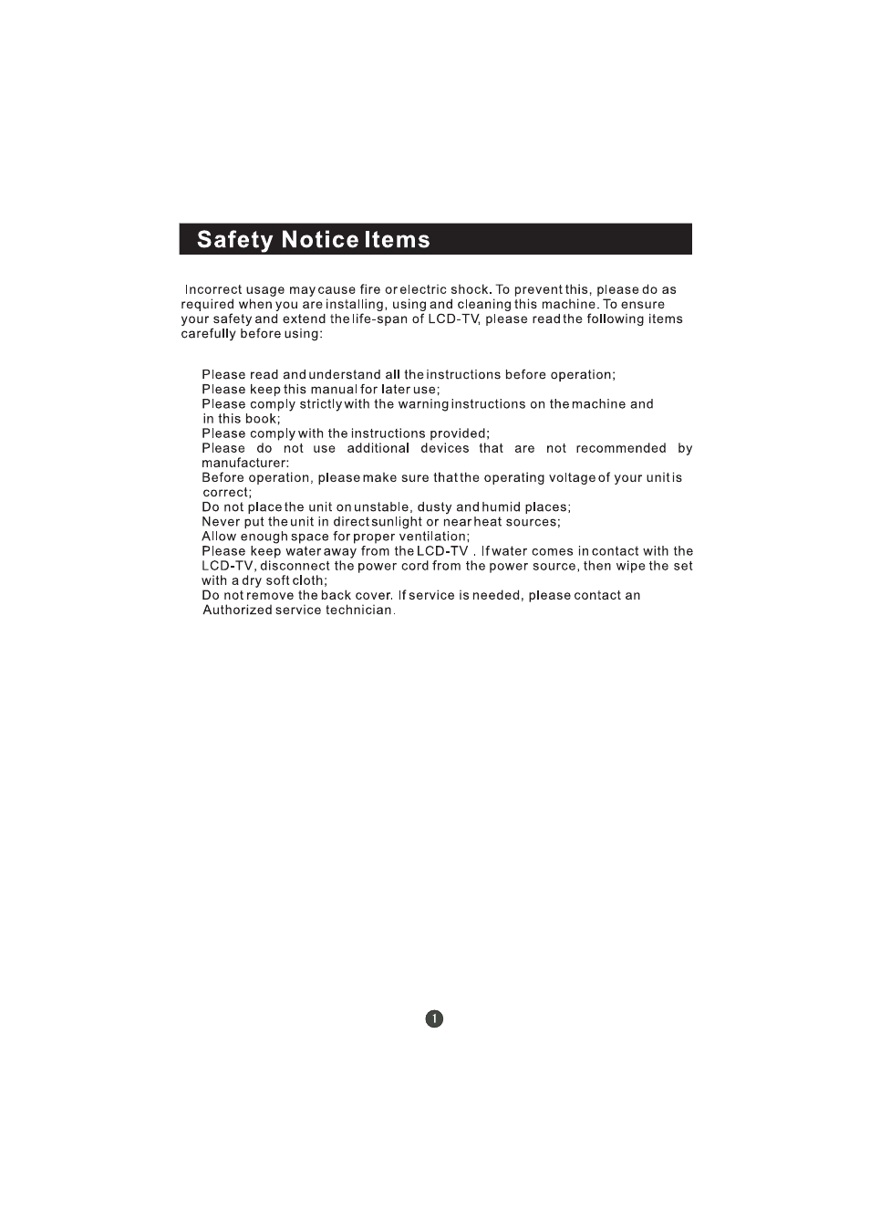 Hitachi L19T3W User Manual | Page 5 / 28