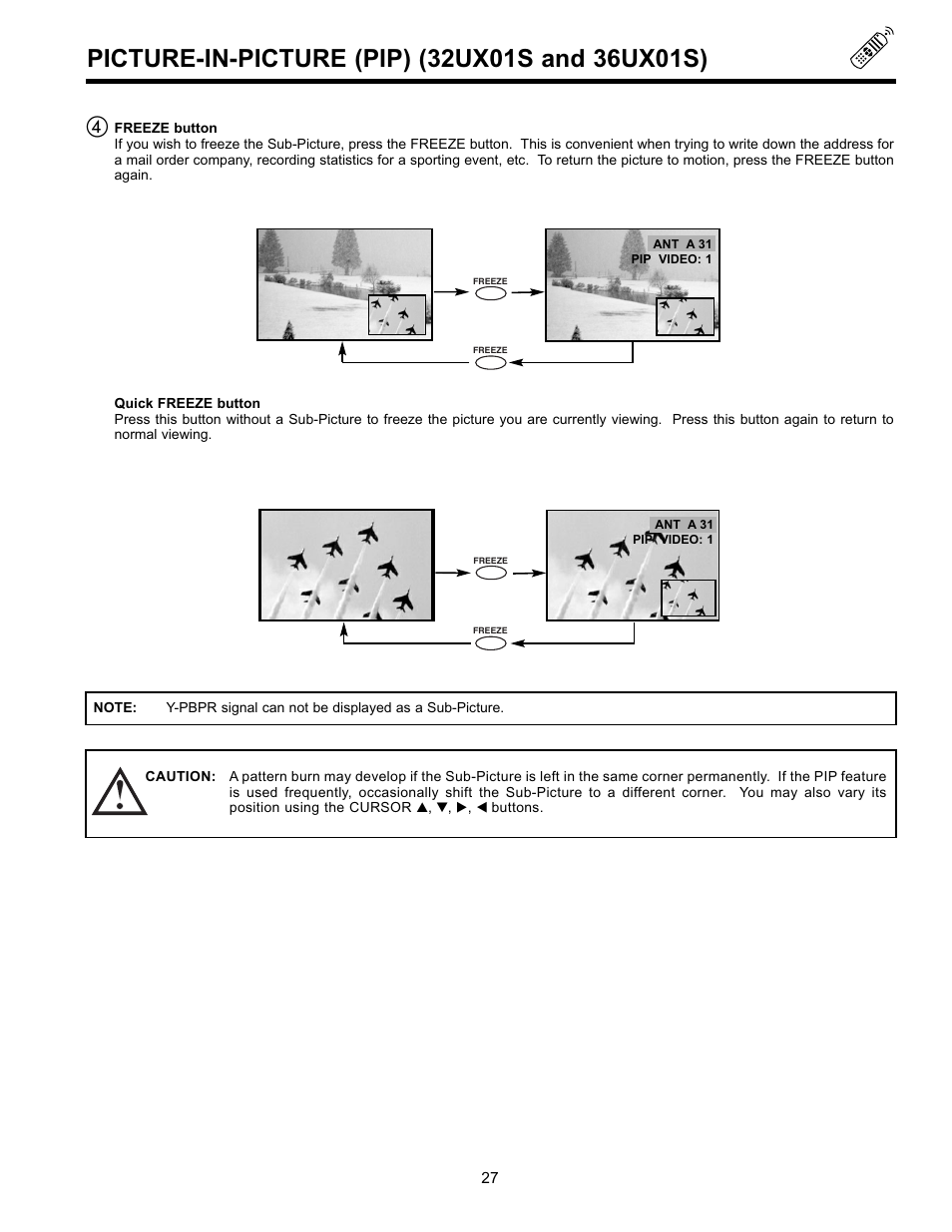 Hitachi 32GX01B User Manual | Page 27 / 60