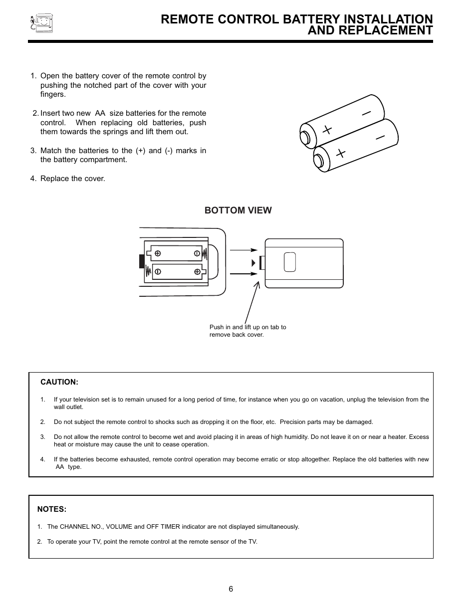 Bottom view | Hitachi 32GX01B User Manual | Page 6 / 60