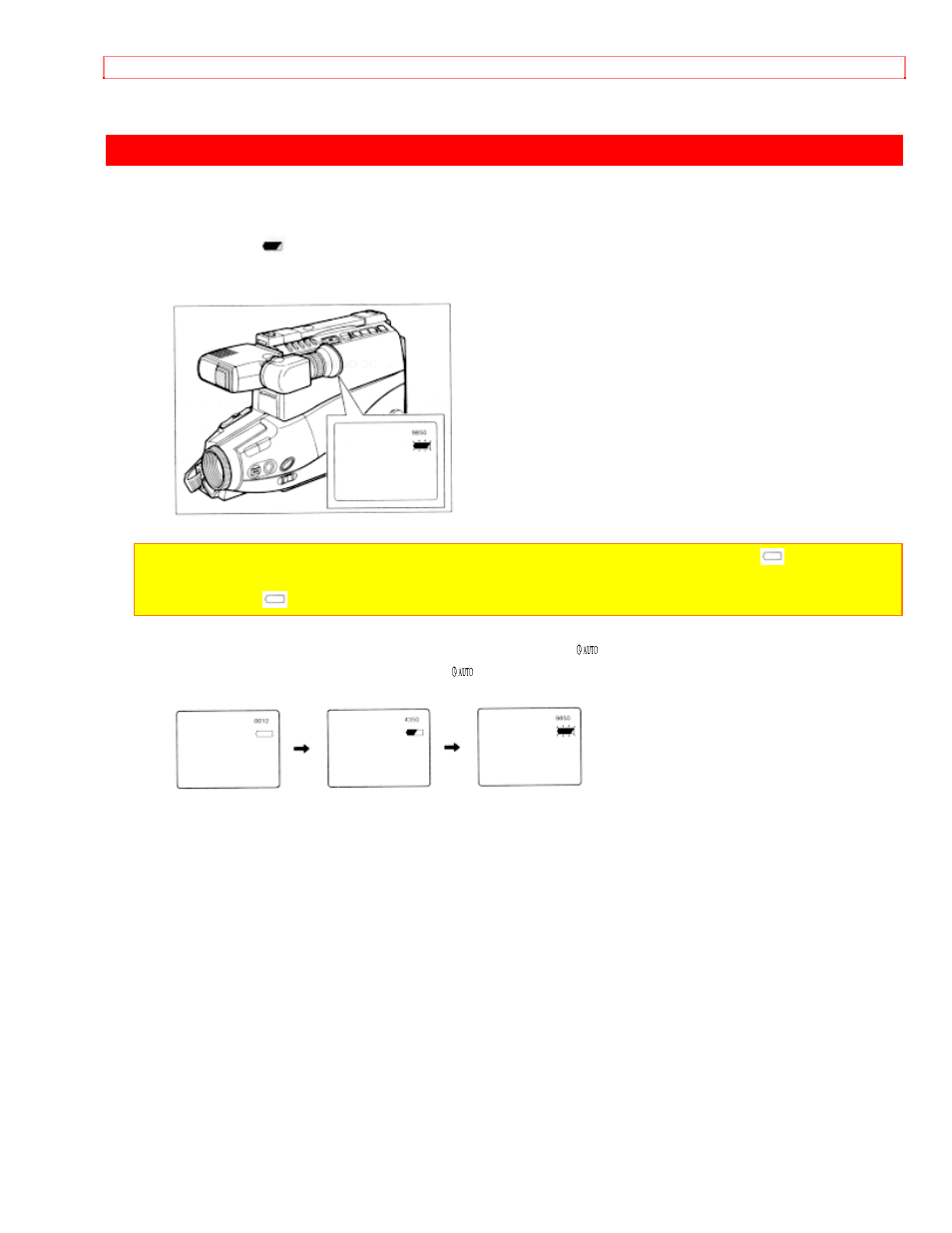Checking the battery | Hitachi VM-3700A User Manual | Page 19 / 81