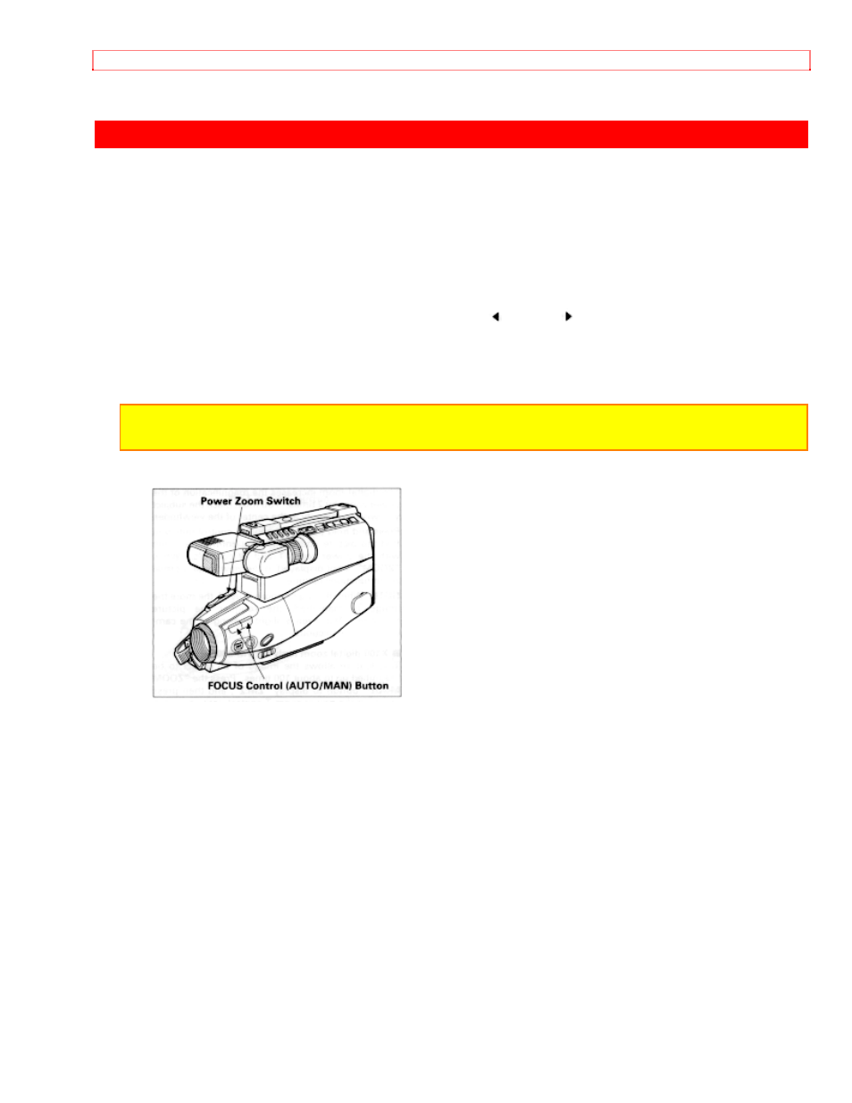 Manual focus | Hitachi VM-3700A User Manual | Page 37 / 81