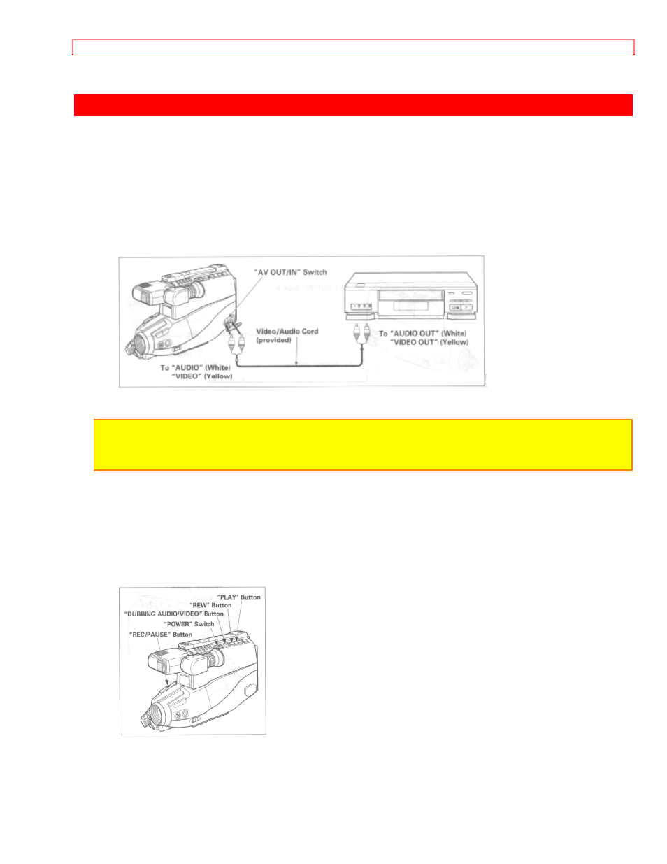 Audio and video dubbing | Hitachi VM-3700A User Manual | Page 57 / 81